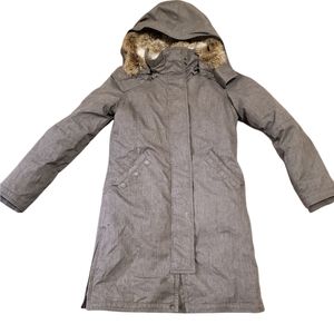 Babaton Aritzia Parka Oscar Grey Size Small